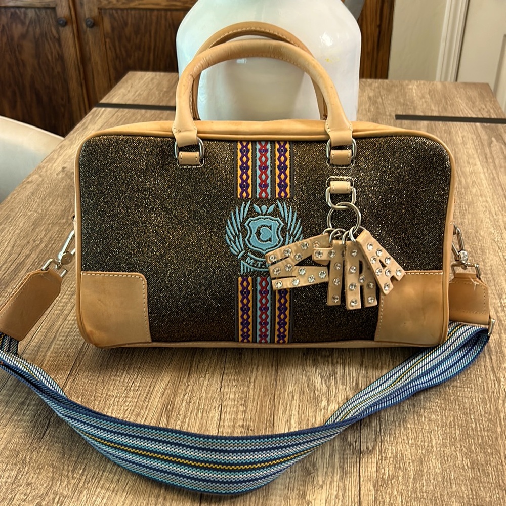 Consuela 2 compartment satchel bag